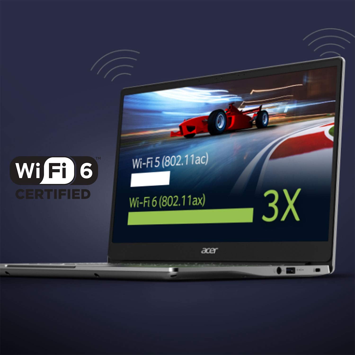 Acer Swift 3 Thin & Light Laptop, 14" Full HD IPS, AMD Ryzen 7 4700U Octa-Core (7975136887022)